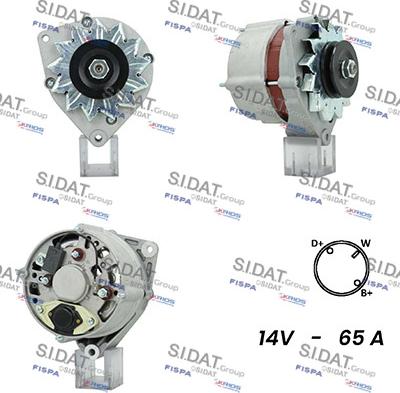 Fispa A12BH1001A2 - Alternator furqanavto.az