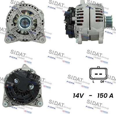 Fispa A12BH1020A2 - Alternator furqanavto.az