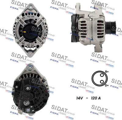 Fispa A12BH1254 - Alternator furqanavto.az