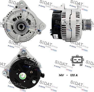 Fispa A12BH1276A2 - Alternator furqanavto.az