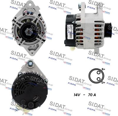 Fispa A12DE0494A2 - Alternator furqanavto.az