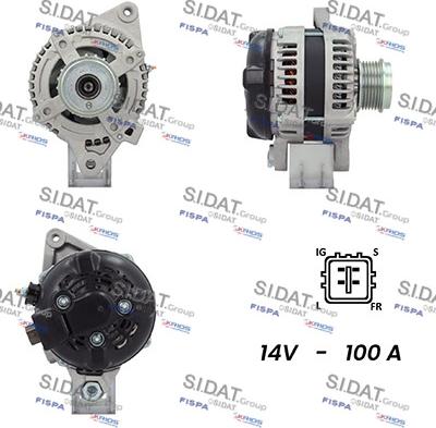 Fispa A12DE0496A2 - Alternator furqanavto.az