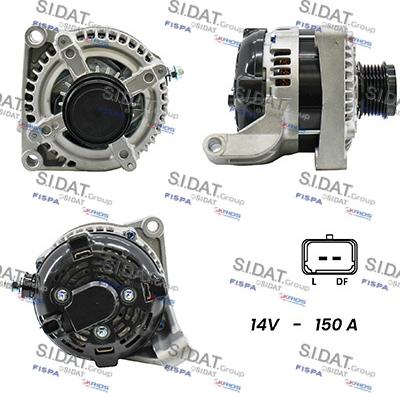 Fispa A12DE0443A2 - Alternator furqanavto.az