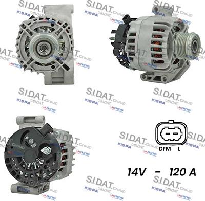 Fispa A12DE0460A2 - Alternator furqanavto.az