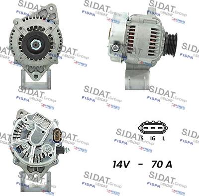 Fispa A12DE0485A2 - Alternator furqanavto.az