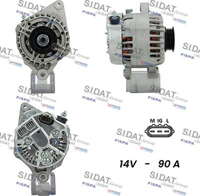 Fispa A12DE0488A2 - Alternator furqanavto.az