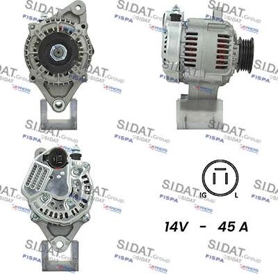 Fispa A12DE0482A2 - Alternator furqanavto.az