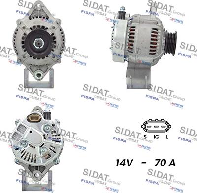 Fispa A12DE0487A2 - Alternator furqanavto.az