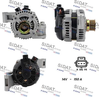 Fispa A12DE0586 - Alternator furqanavto.az