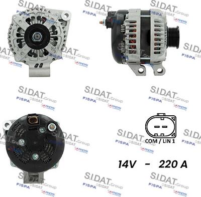 Fispa A12DE0537A2 - Alternator furqanavto.az