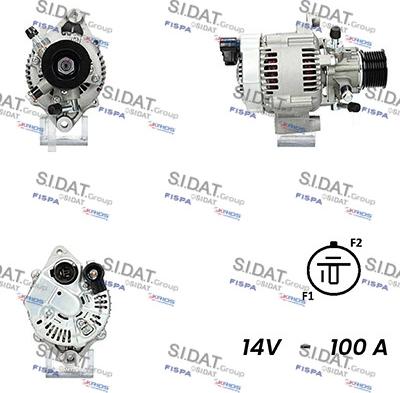 Fispa A12DE0607A2 - Alternator furqanavto.az