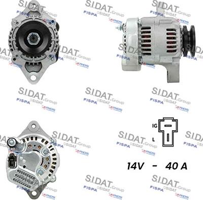 Fispa A12DE0066A2 - Alternator furqanavto.az