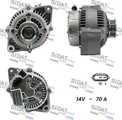 Fispa A12DE0071A2 - Alternator furqanavto.az