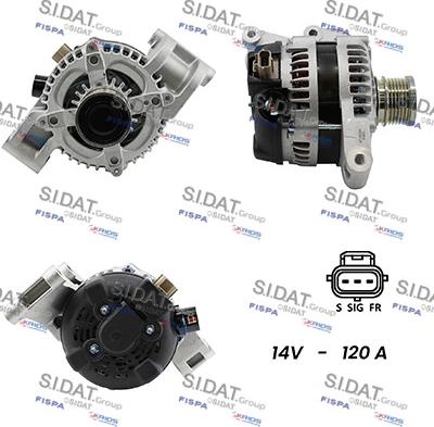 Fispa A12DE0154A2 - Alternator furqanavto.az