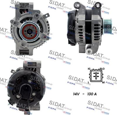 Fispa A12DE0119 - Alternator furqanavto.az