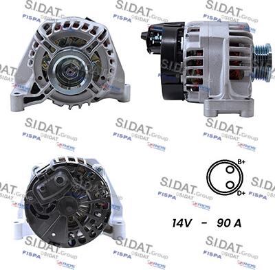 Fispa A12DE0138A2 - Alternator furqanavto.az