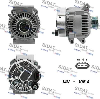 Fispa A12DE0133A2 - Alternator furqanavto.az