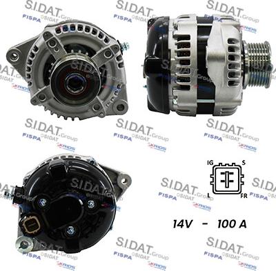 Fispa A12DE0120A2 - Alternator furqanavto.az