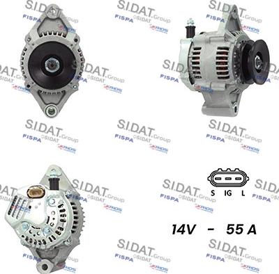 Fispa A12DE0121A2 - Alternator furqanavto.az