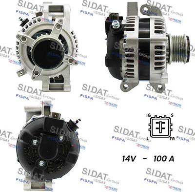 Fispa A12DE0178A2 - Alternator furqanavto.az