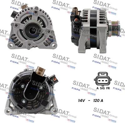 Fispa A12DE0303A2 - Alternator furqanavto.az