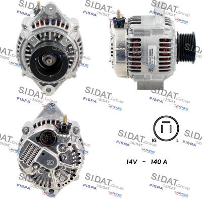 Fispa A12DE0312 - Alternator furqanavto.az