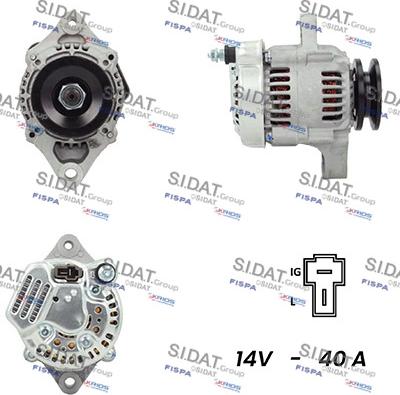 Fispa A12DE0317A2 - Alternator furqanavto.az