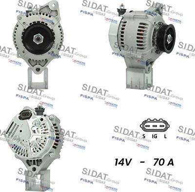 Fispa A12DE0372A2 - Alternator furqanavto.az