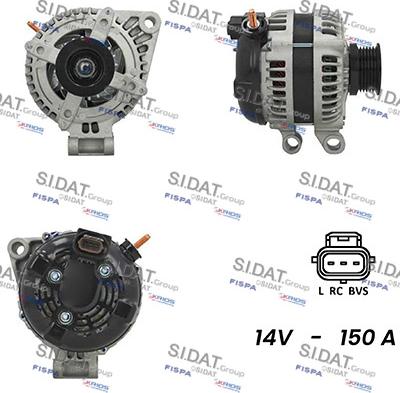 Fispa A12DE0261A2 - Alternator furqanavto.az