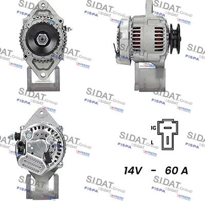 Fispa A12DE0201A2 - Alternator furqanavto.az