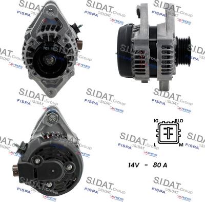 Fispa A12DE0239 - Alternator furqanavto.az