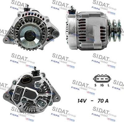 Fispa A12DE0234A2 - Alternator furqanavto.az