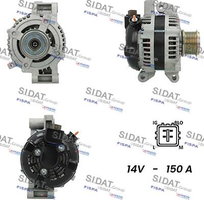 Fispa A12DE0237A2 - Alternator furqanavto.az