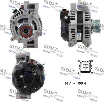 Fispa A12DE0237 - Alternator furqanavto.az