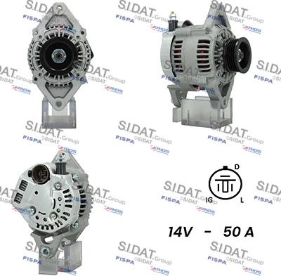 Fispa A12DE0708A2 - Alternator furqanavto.az