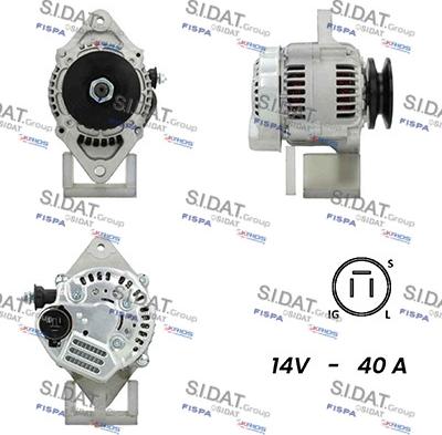 Fispa A12DE0716A2 - Alternator furqanavto.az