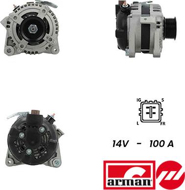 Fispa A12DE0726AS - Alternator furqanavto.az