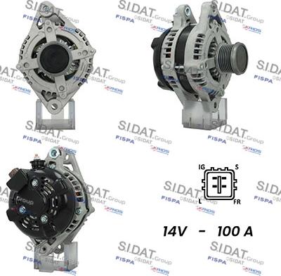 Fispa A12DE0728A2 - Alternator furqanavto.az