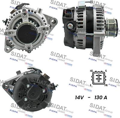 Fispa A12DE0722 - Alternator furqanavto.az