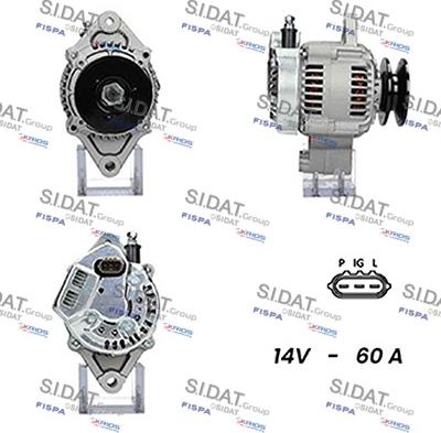 Fispa A12DE1073A2 - Alternator furqanavto.az