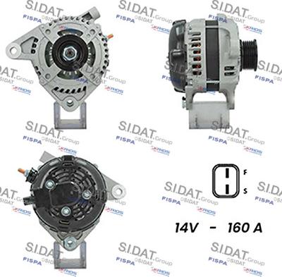 Fispa A12DE1110A2 - Alternator furqanavto.az