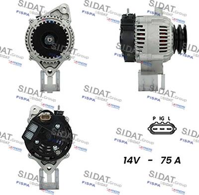 Fispa A12DE1124A2 - Alternator furqanavto.az