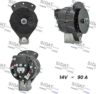 Fispa A12DE1125A2 - Alternator furqanavto.az