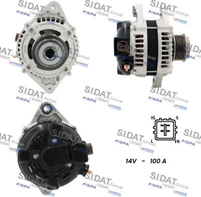 Fispa A12DE1213A2 - Alternator furqanavto.az