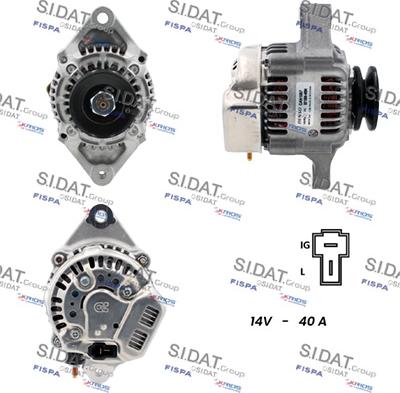 Fispa A12DE1224 - Alternator furqanavto.az