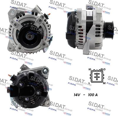 Fispa A12DE1223A2 - Alternator furqanavto.az