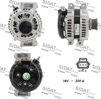 Fispa A12DE1222A2 - Alternator furqanavto.az