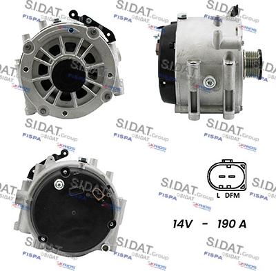 Fispa A12DR0549A2 - Alternator furqanavto.az