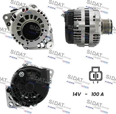 Fispa A12DR0162A2 - Alternator furqanavto.az