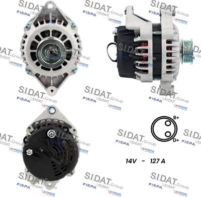 Fispa A12DR1134A2 - Alternator furqanavto.az